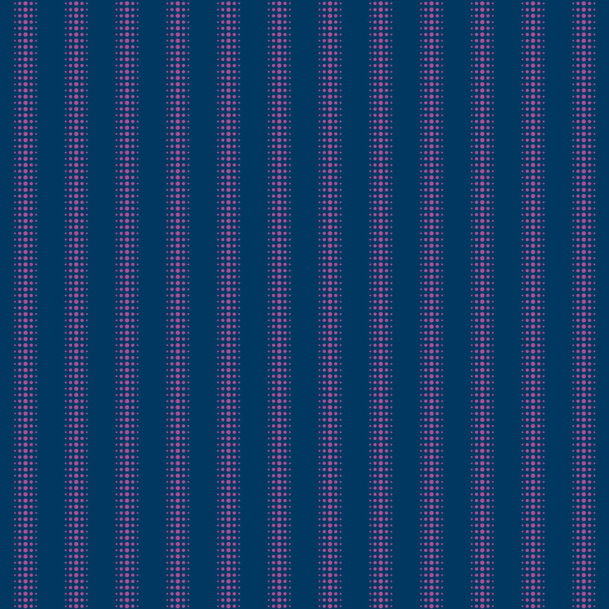 Dot Stripe - Navy