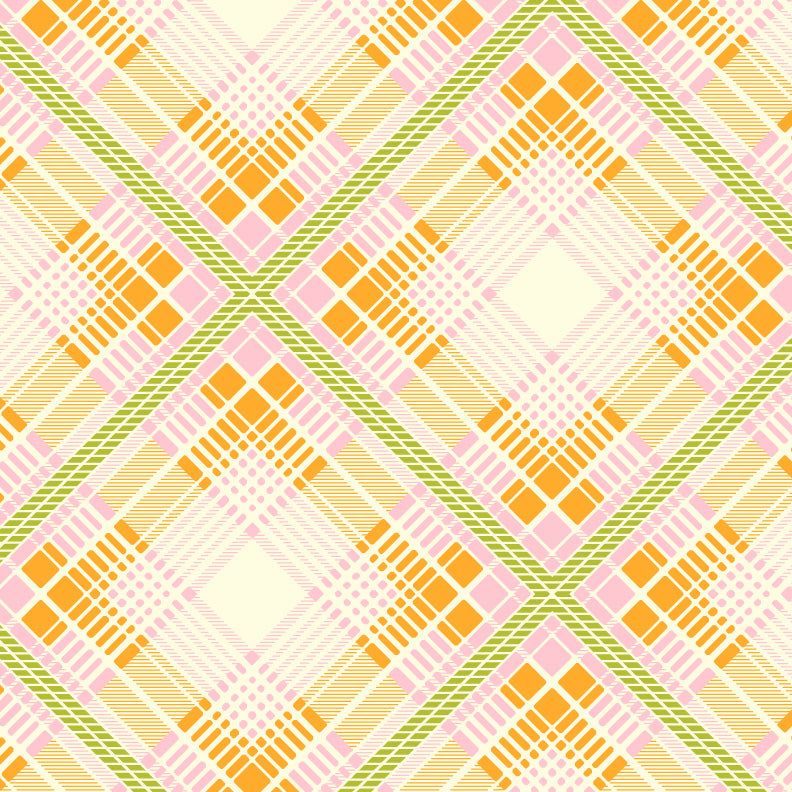 Summer Plaid - Tangerine