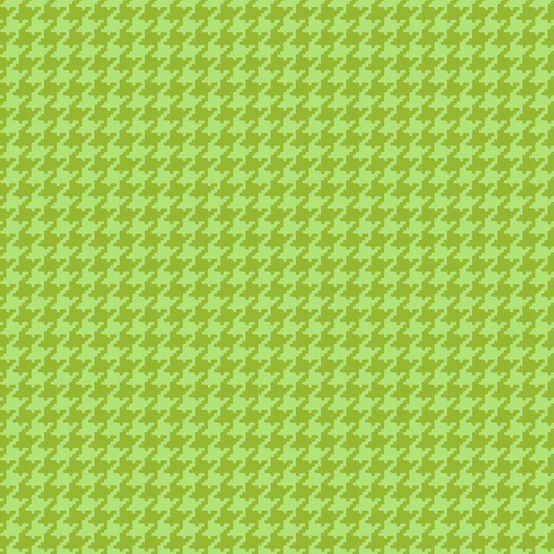 Houndstooth - Green
