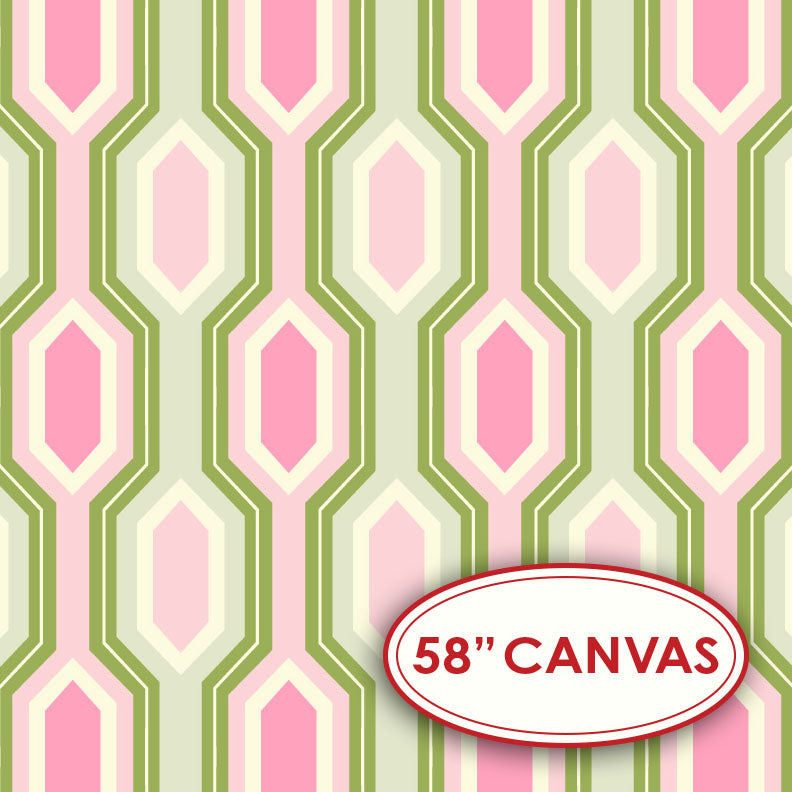 CANVAS - Caiman Stripe - Pink