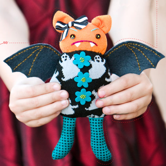 Betty Boo Bat Doll (Kits available!)