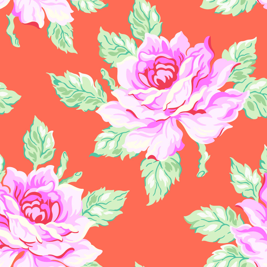 Hello Roses - Coral
