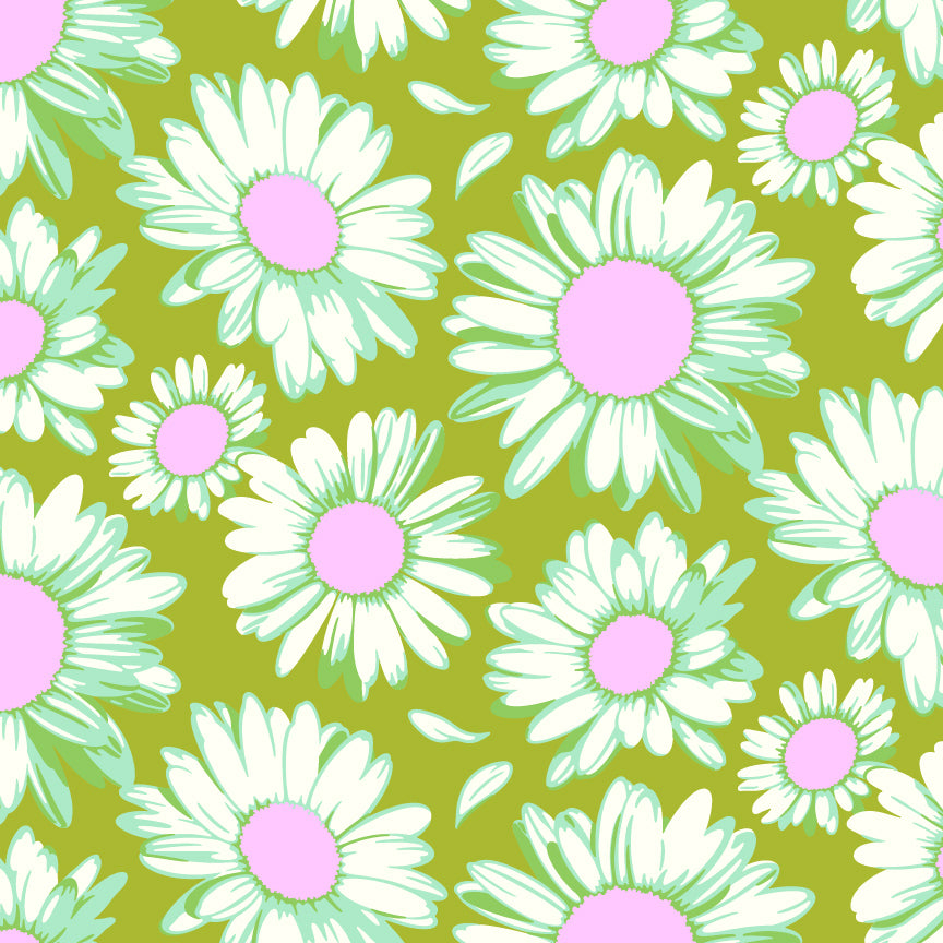 Sunshine Daisies - Olive