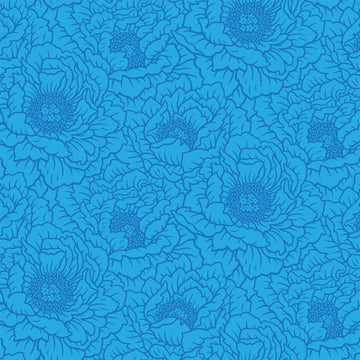 Peony - Blue