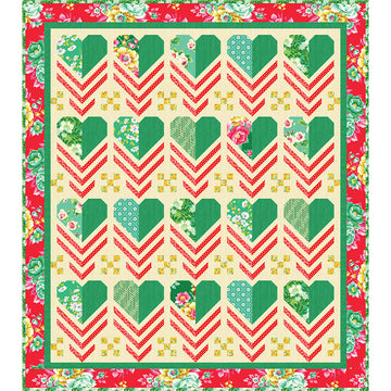 Hello LOVE™ Quilt Kit  - Flame