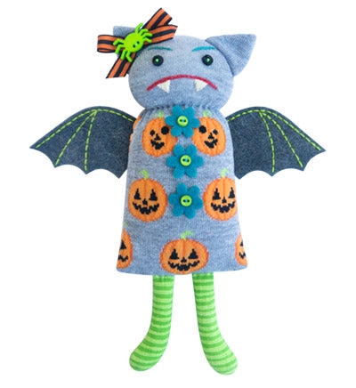 Betty Boo Sock Doll Kit - Pumpkin