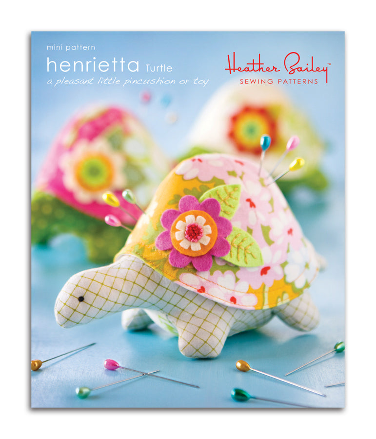 Henrietta Turtle Pincushion