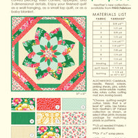 Prize Bloom Quilt Kit - Emerald