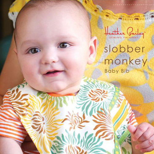 Slobbery Monkey Baby Bib